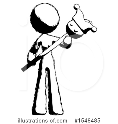 Royalty-Free (RF) Ink Design Mascot Clipart Illustration by Leo Blanchette - Stock Sample #1548485