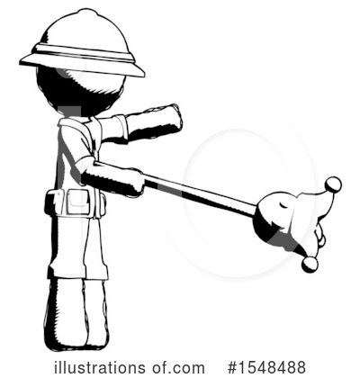 Royalty-Free (RF) Ink Design Mascot Clipart Illustration by Leo Blanchette - Stock Sample #1548488