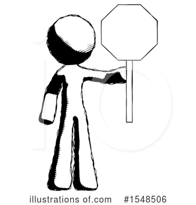 Royalty-Free (RF) Ink Design Mascot Clipart Illustration by Leo Blanchette - Stock Sample #1548506