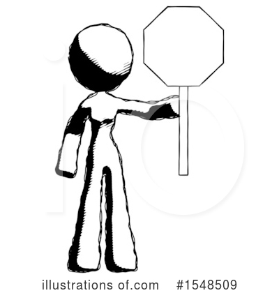 Royalty-Free (RF) Ink Design Mascot Clipart Illustration by Leo Blanchette - Stock Sample #1548509