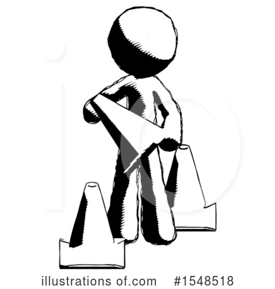 Royalty-Free (RF) Ink Design Mascot Clipart Illustration by Leo Blanchette - Stock Sample #1548518