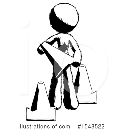 Royalty-Free (RF) Ink Design Mascot Clipart Illustration by Leo Blanchette - Stock Sample #1548522