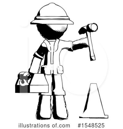 Royalty-Free (RF) Ink Design Mascot Clipart Illustration by Leo Blanchette - Stock Sample #1548525