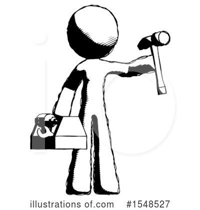 Royalty-Free (RF) Ink Design Mascot Clipart Illustration by Leo Blanchette - Stock Sample #1548527