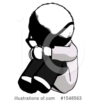 Royalty-Free (RF) Ink Design Mascot Clipart Illustration by Leo Blanchette - Stock Sample #1548563