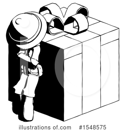 Royalty-Free (RF) Ink Design Mascot Clipart Illustration by Leo Blanchette - Stock Sample #1548575