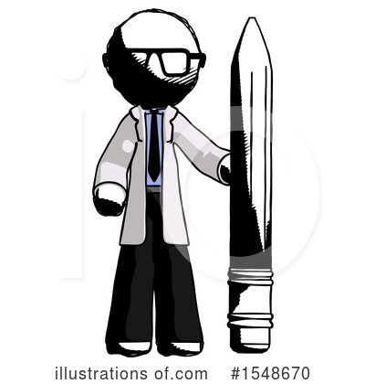 Royalty-Free (RF) Ink Design Mascot Clipart Illustration by Leo Blanchette - Stock Sample #1548670