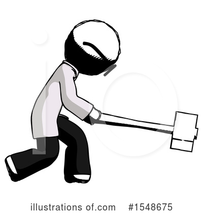 Royalty-Free (RF) Ink Design Mascot Clipart Illustration by Leo Blanchette - Stock Sample #1548675