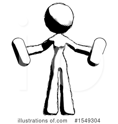 Royalty-Free (RF) Ink Design Mascot Clipart Illustration by Leo Blanchette - Stock Sample #1549304