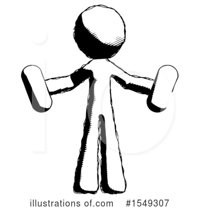 Royalty-Free (RF) Ink Design Mascot Clipart Illustration by Leo Blanchette - Stock Sample #1549307