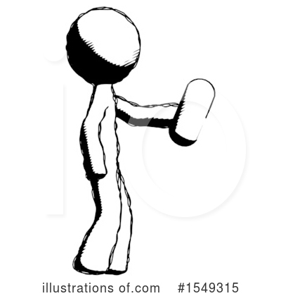 Royalty-Free (RF) Ink Design Mascot Clipart Illustration by Leo Blanchette - Stock Sample #1549315