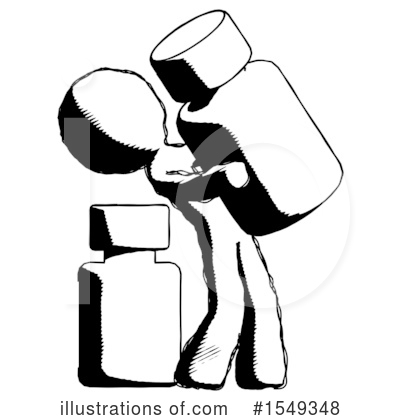 Royalty-Free (RF) Ink Design Mascot Clipart Illustration by Leo Blanchette - Stock Sample #1549348
