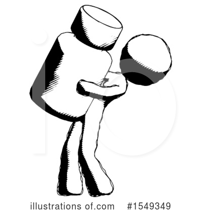 Royalty-Free (RF) Ink Design Mascot Clipart Illustration by Leo Blanchette - Stock Sample #1549349