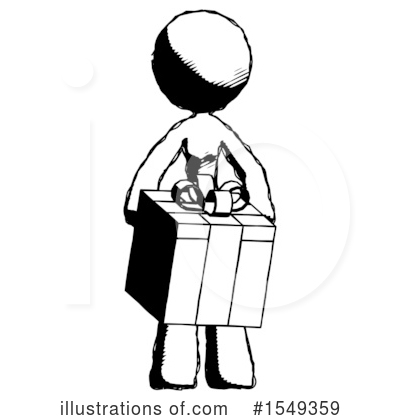 Royalty-Free (RF) Ink Design Mascot Clipart Illustration by Leo Blanchette - Stock Sample #1549359