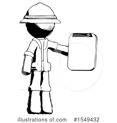 Royalty-Free (RF) Ink Design Mascot Clipart Illustration by Leo Blanchette - Stock Sample #1549432