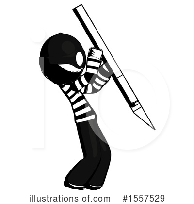 Royalty-Free (RF) Ink Design Mascot Clipart Illustration by Leo Blanchette - Stock Sample #1557529