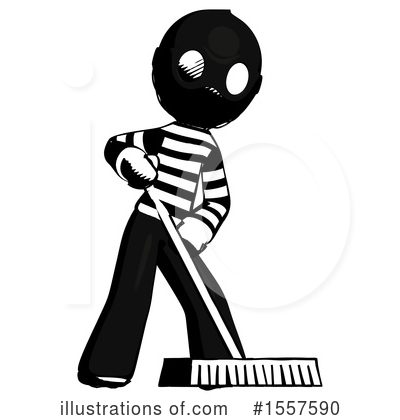 Royalty-Free (RF) Ink Design Mascot Clipart Illustration by Leo Blanchette - Stock Sample #1557590