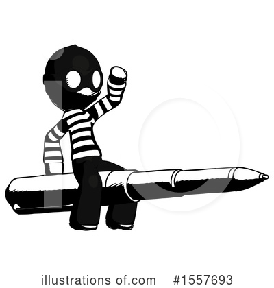 Royalty-Free (RF) Ink Design Mascot Clipart Illustration by Leo Blanchette - Stock Sample #1557693