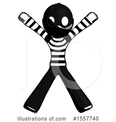 Royalty-Free (RF) Ink Design Mascot Clipart Illustration by Leo Blanchette - Stock Sample #1557740