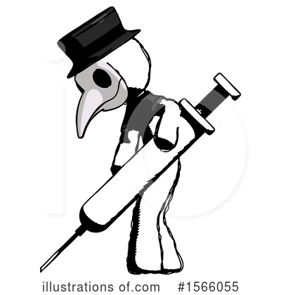 Royalty-Free (RF) Ink Design Mascot Clipart Illustration by Leo Blanchette - Stock Sample #1566055