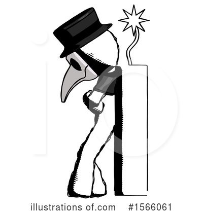Royalty-Free (RF) Ink Design Mascot Clipart Illustration by Leo Blanchette - Stock Sample #1566061