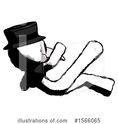 Royalty-Free (RF) Ink Design Mascot Clipart Illustration by Leo Blanchette - Stock Sample #1566065