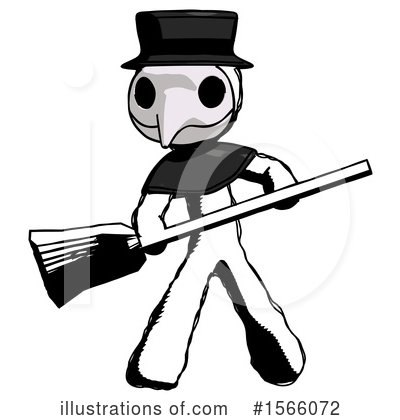 Royalty-Free (RF) Ink Design Mascot Clipart Illustration by Leo Blanchette - Stock Sample #1566072