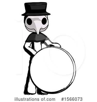Royalty-Free (RF) Ink Design Mascot Clipart Illustration by Leo Blanchette - Stock Sample #1566073