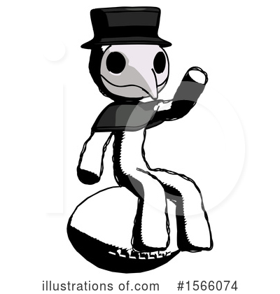 Royalty-Free (RF) Ink Design Mascot Clipart Illustration by Leo Blanchette - Stock Sample #1566074