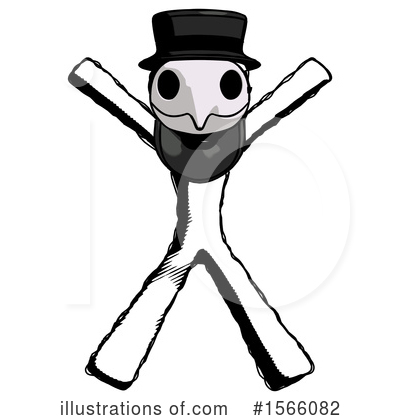 Royalty-Free (RF) Ink Design Mascot Clipart Illustration by Leo Blanchette - Stock Sample #1566082