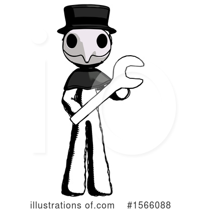 Royalty-Free (RF) Ink Design Mascot Clipart Illustration by Leo Blanchette - Stock Sample #1566088