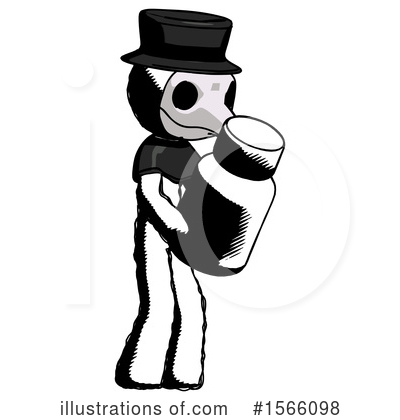 Royalty-Free (RF) Ink Design Mascot Clipart Illustration by Leo Blanchette - Stock Sample #1566098