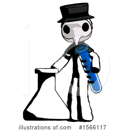 Royalty-Free (RF) Ink Design Mascot Clipart Illustration by Leo Blanchette - Stock Sample #1566117