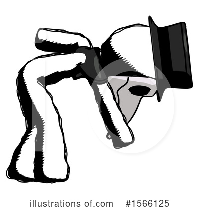 Royalty-Free (RF) Ink Design Mascot Clipart Illustration by Leo Blanchette - Stock Sample #1566125