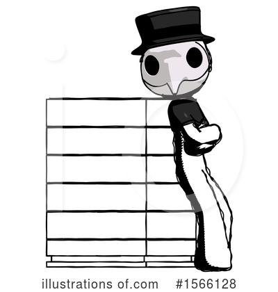 Royalty-Free (RF) Ink Design Mascot Clipart Illustration by Leo Blanchette - Stock Sample #1566128