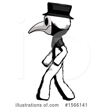 Royalty-Free (RF) Ink Design Mascot Clipart Illustration by Leo Blanchette - Stock Sample #1566141