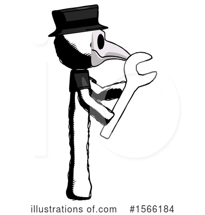 Royalty-Free (RF) Ink Design Mascot Clipart Illustration by Leo Blanchette - Stock Sample #1566184