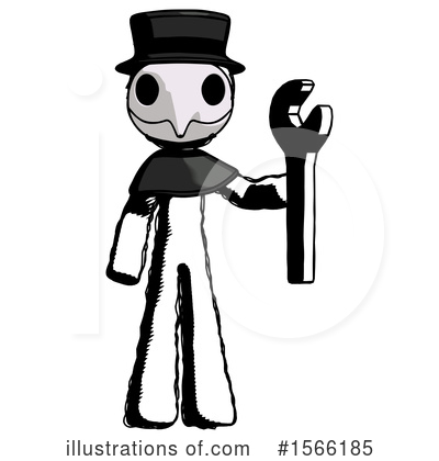 Royalty-Free (RF) Ink Design Mascot Clipart Illustration by Leo Blanchette - Stock Sample #1566185