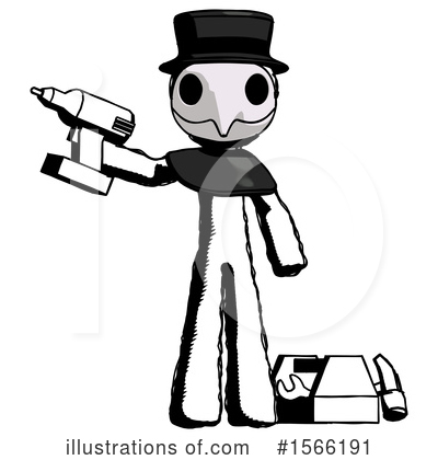 Royalty-Free (RF) Ink Design Mascot Clipart Illustration by Leo Blanchette - Stock Sample #1566191
