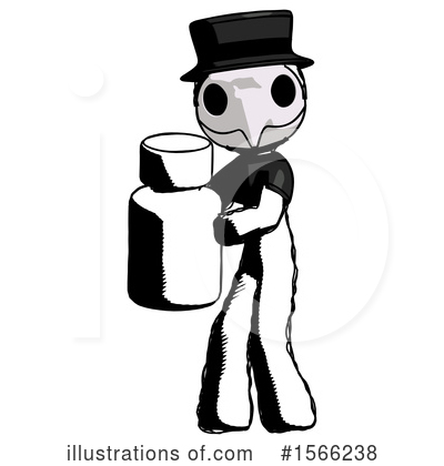Royalty-Free (RF) Ink Design Mascot Clipart Illustration by Leo Blanchette - Stock Sample #1566238