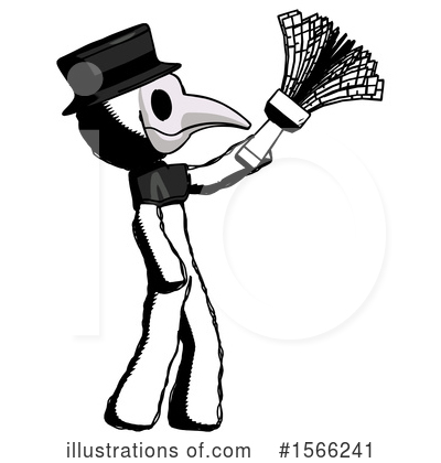 Royalty-Free (RF) Ink Design Mascot Clipart Illustration by Leo Blanchette - Stock Sample #1566241