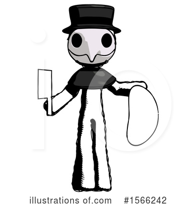 Royalty-Free (RF) Ink Design Mascot Clipart Illustration by Leo Blanchette - Stock Sample #1566242