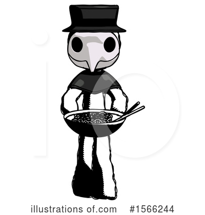 Royalty-Free (RF) Ink Design Mascot Clipart Illustration by Leo Blanchette - Stock Sample #1566244