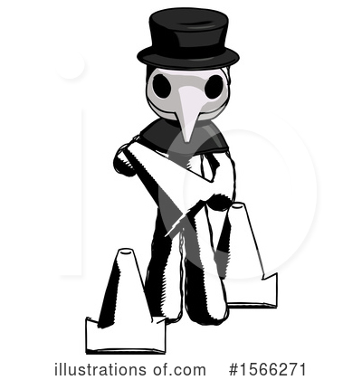 Royalty-Free (RF) Ink Design Mascot Clipart Illustration by Leo Blanchette - Stock Sample #1566271