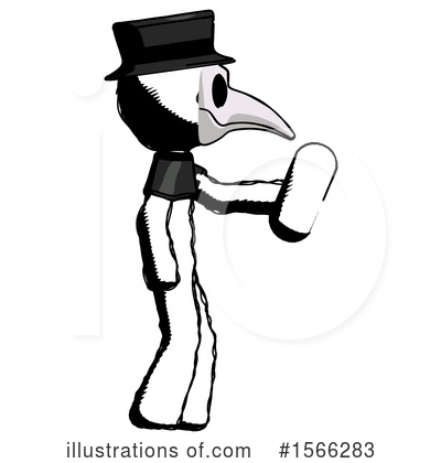 Royalty-Free (RF) Ink Design Mascot Clipart Illustration by Leo Blanchette - Stock Sample #1566283