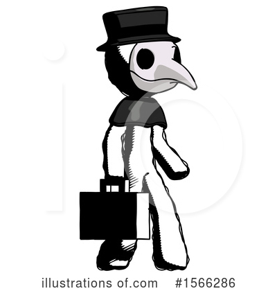 Royalty-Free (RF) Ink Design Mascot Clipart Illustration by Leo Blanchette - Stock Sample #1566286