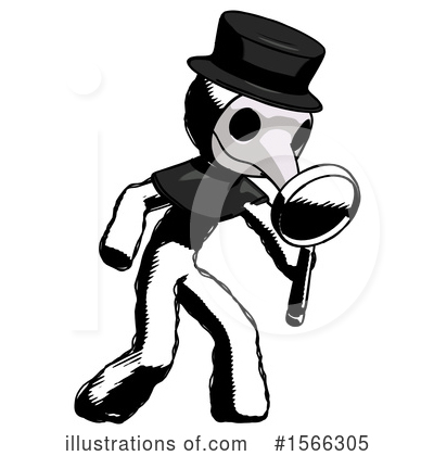 Royalty-Free (RF) Ink Design Mascot Clipart Illustration by Leo Blanchette - Stock Sample #1566305