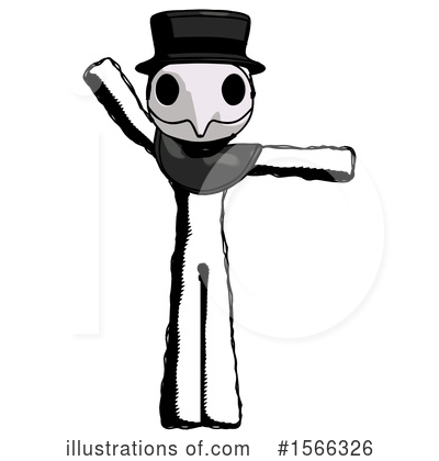 Royalty-Free (RF) Ink Design Mascot Clipart Illustration by Leo Blanchette - Stock Sample #1566326