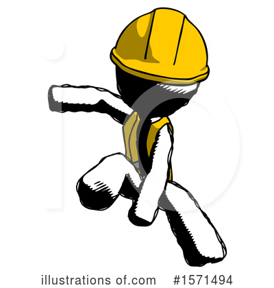 Royalty-Free (RF) Ink Design Mascot Clipart Illustration by Leo Blanchette - Stock Sample #1571494