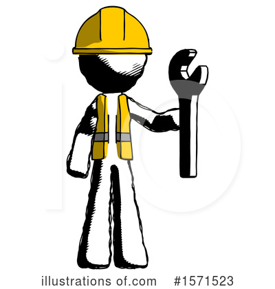 Royalty-Free (RF) Ink Design Mascot Clipart Illustration by Leo Blanchette - Stock Sample #1571523